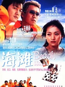 海滩,介绍海报